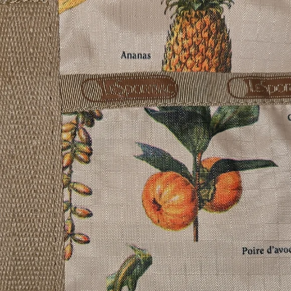 LeSportsac Tote Bag Fruit Print - Picture 2 of 8